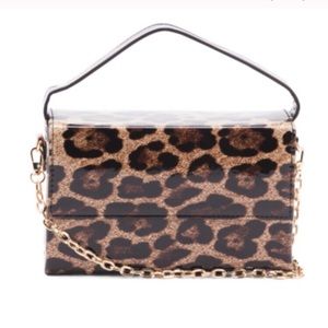 Leopard Print Box Bag x Joseph D’Arezzo